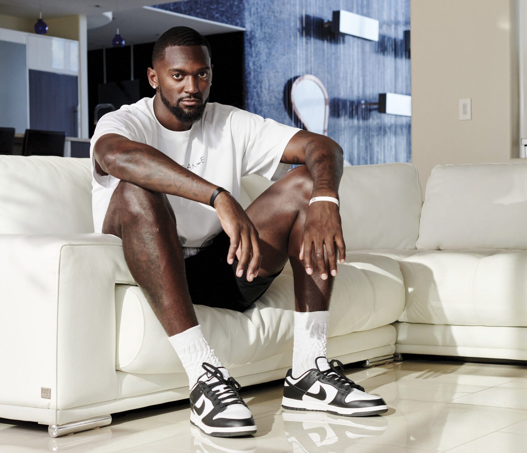Bobby Portis in his condo; Photo by Aliza Baran