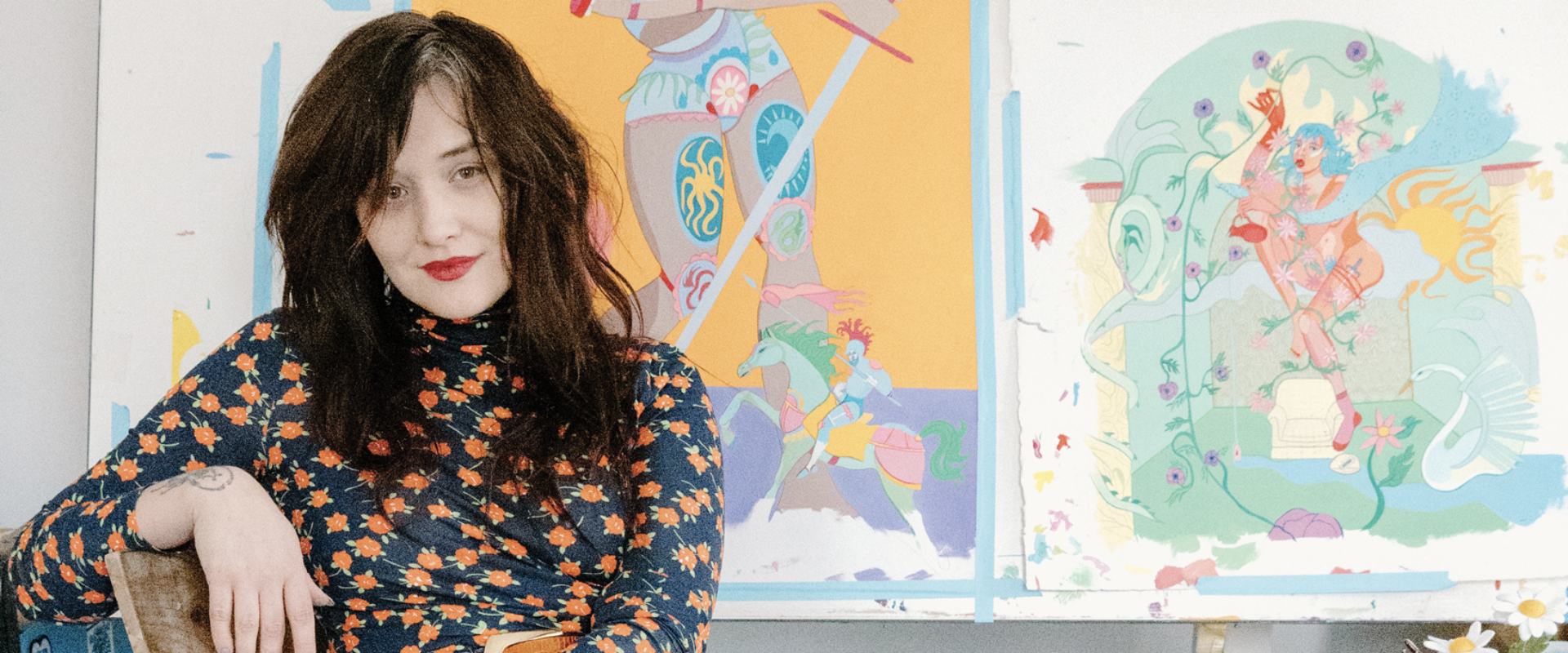 Painter Meg Lionel Murphy Finds Power in Feminine Giants