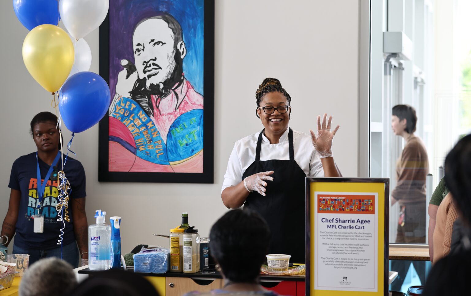 The Redesigned Martin Luther King Library Branch Opens in Harambee ...