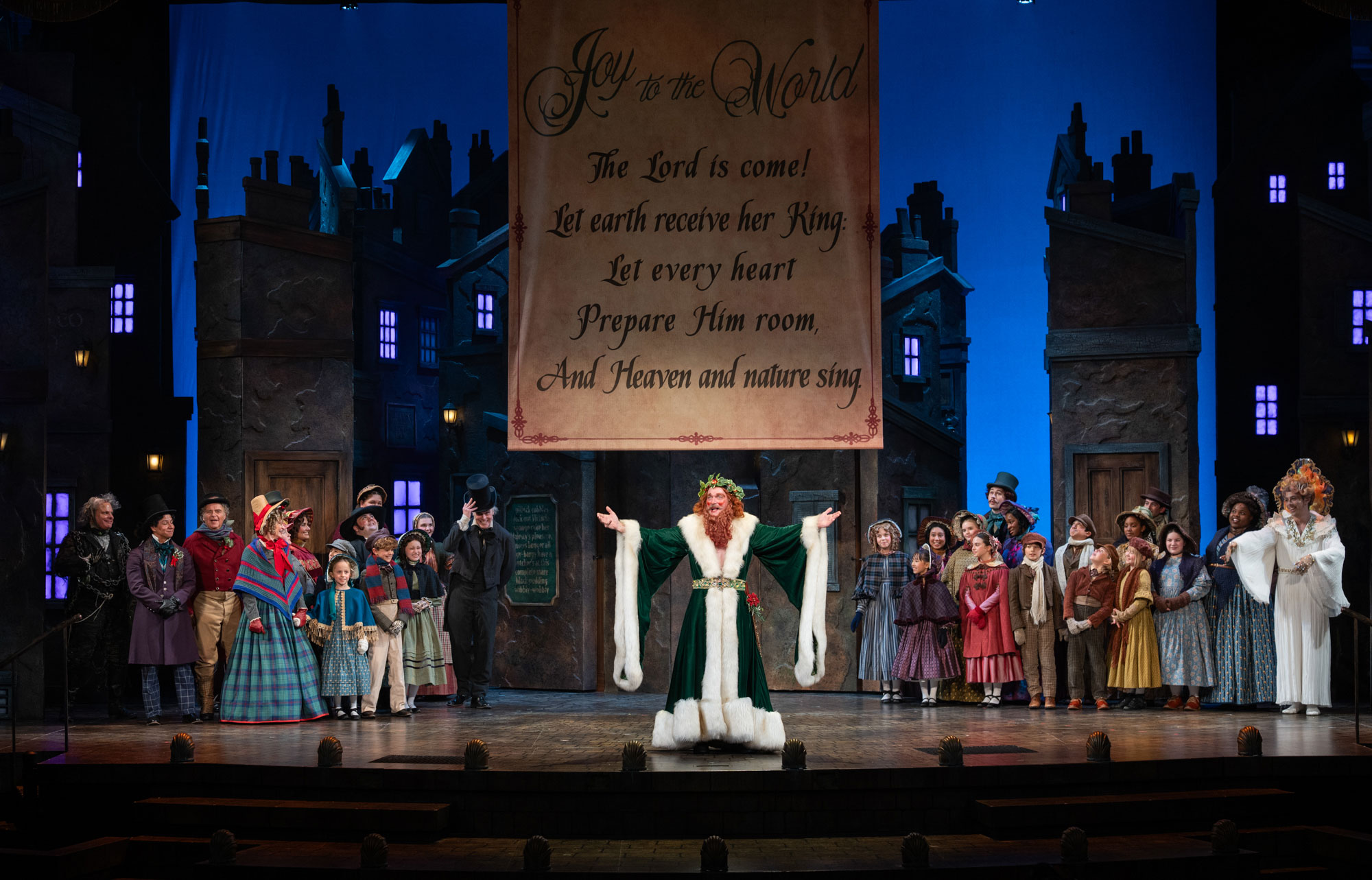 A 2024 production of Milwaukee Rep's "A Christmas Carol"