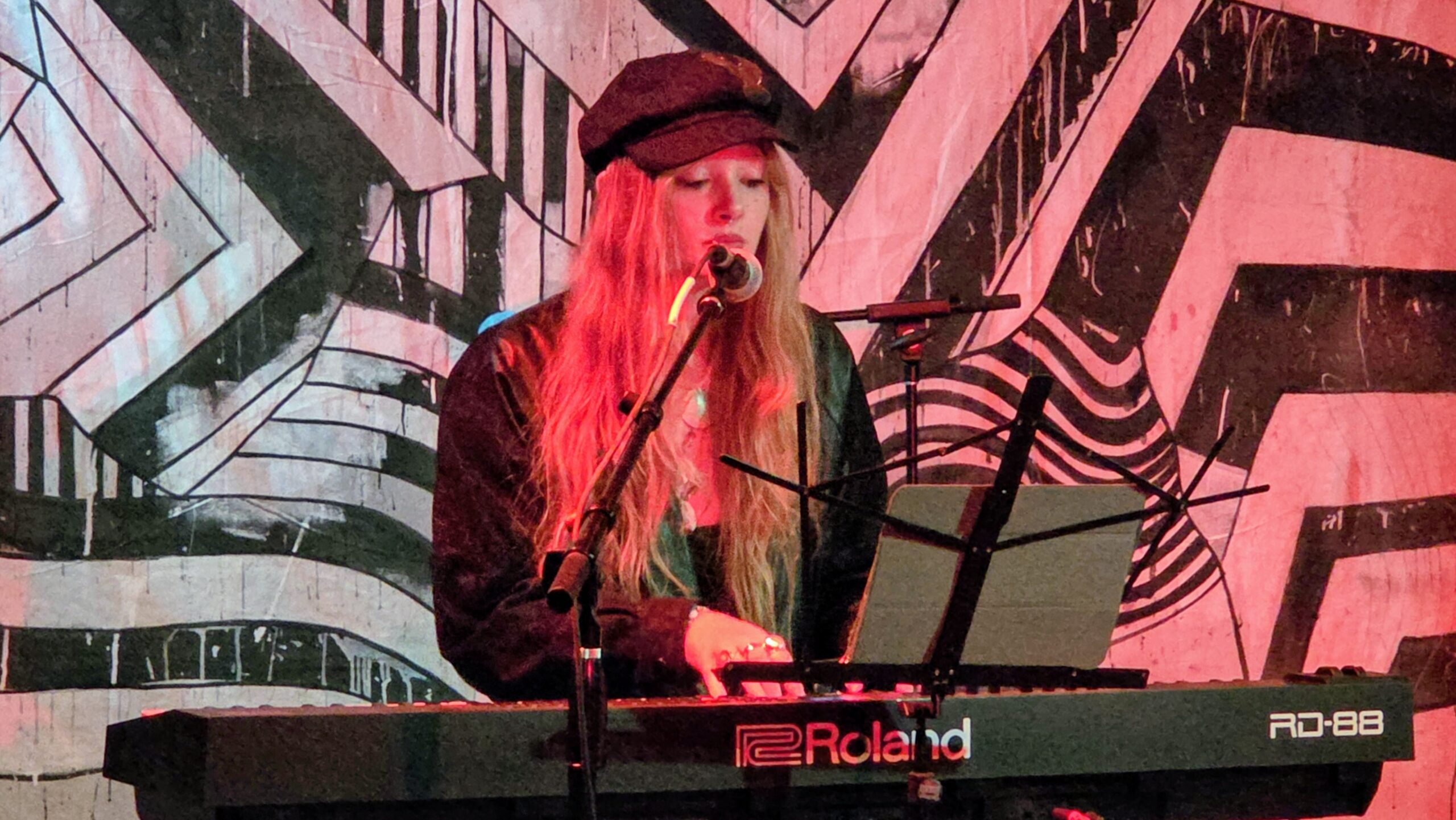 Amara performing at Cactus Club in Milwaukee.