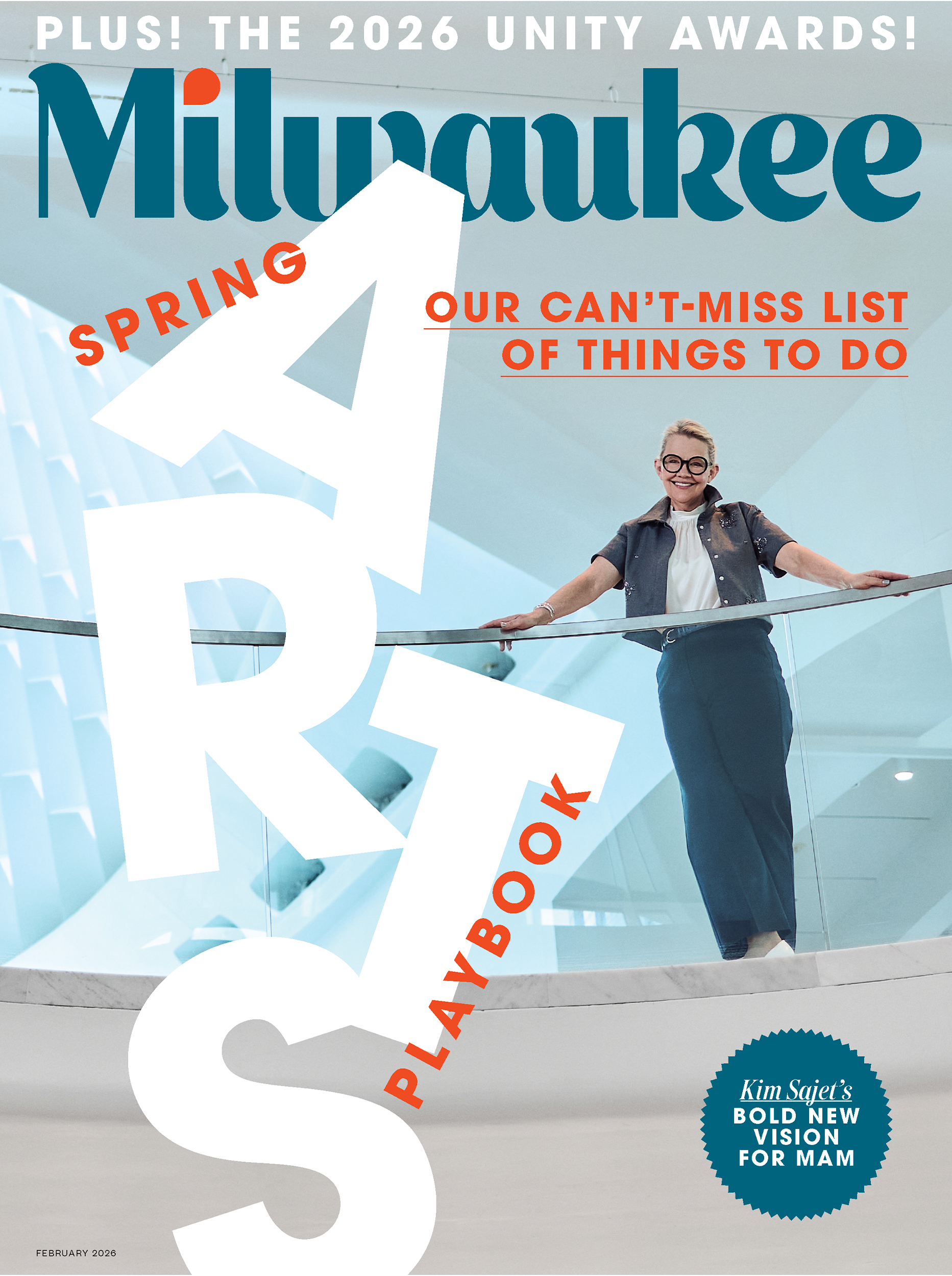 The cover of the February 2026 issue of Milwaukee Magazine