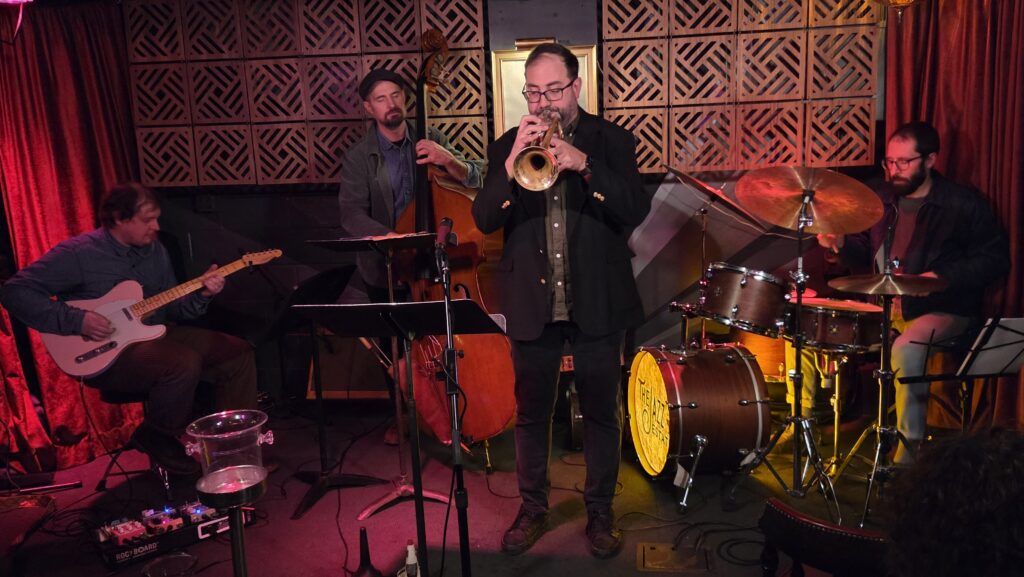 The Trim/Breiwick Quartet performing at The Estate