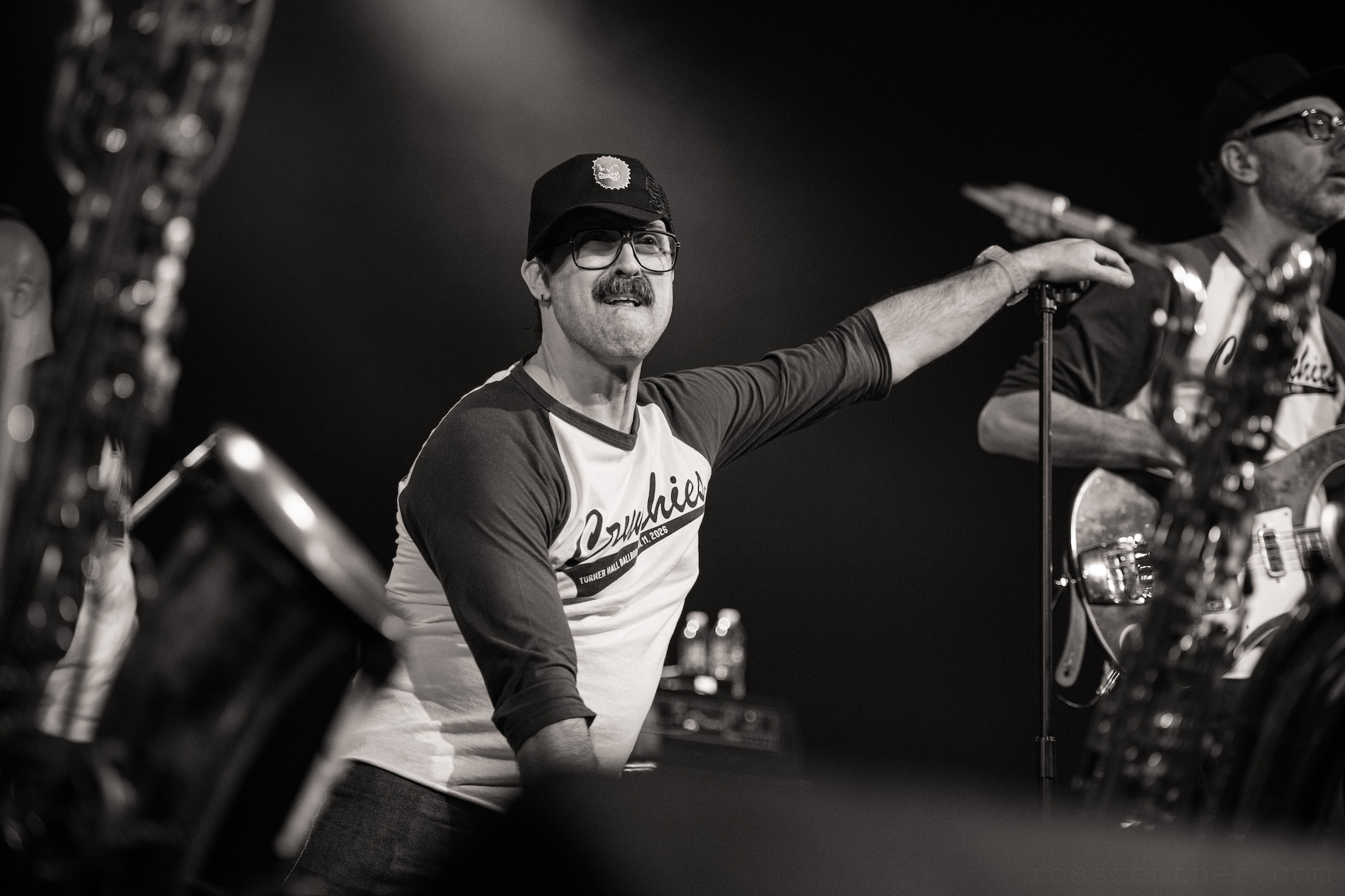 Frontman Noah Tabakin of Little Blue Crunchy Things performs at Turner Hall Ballroom.