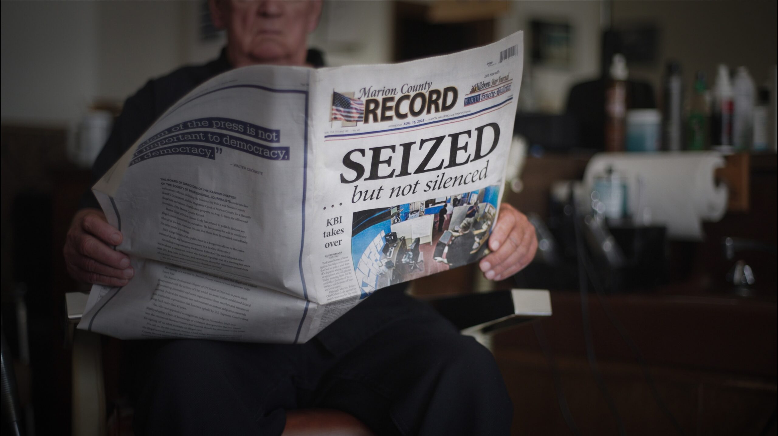 ‘Seized’ Explores Journalism Under Siege Through the Eyes of Small-Town Kansas