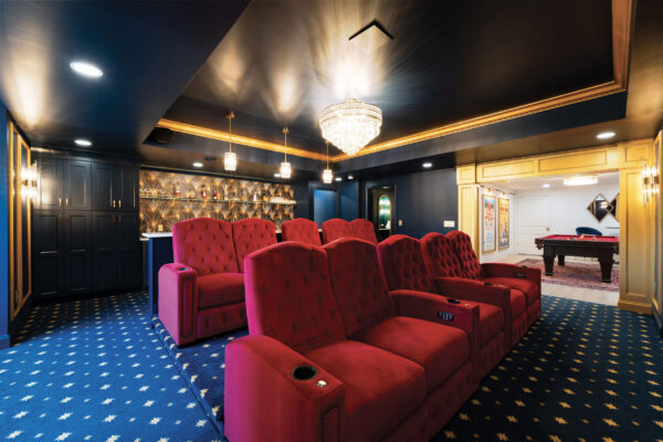 Inside Matrix’s Basement Home Entertainment Extravaganza
