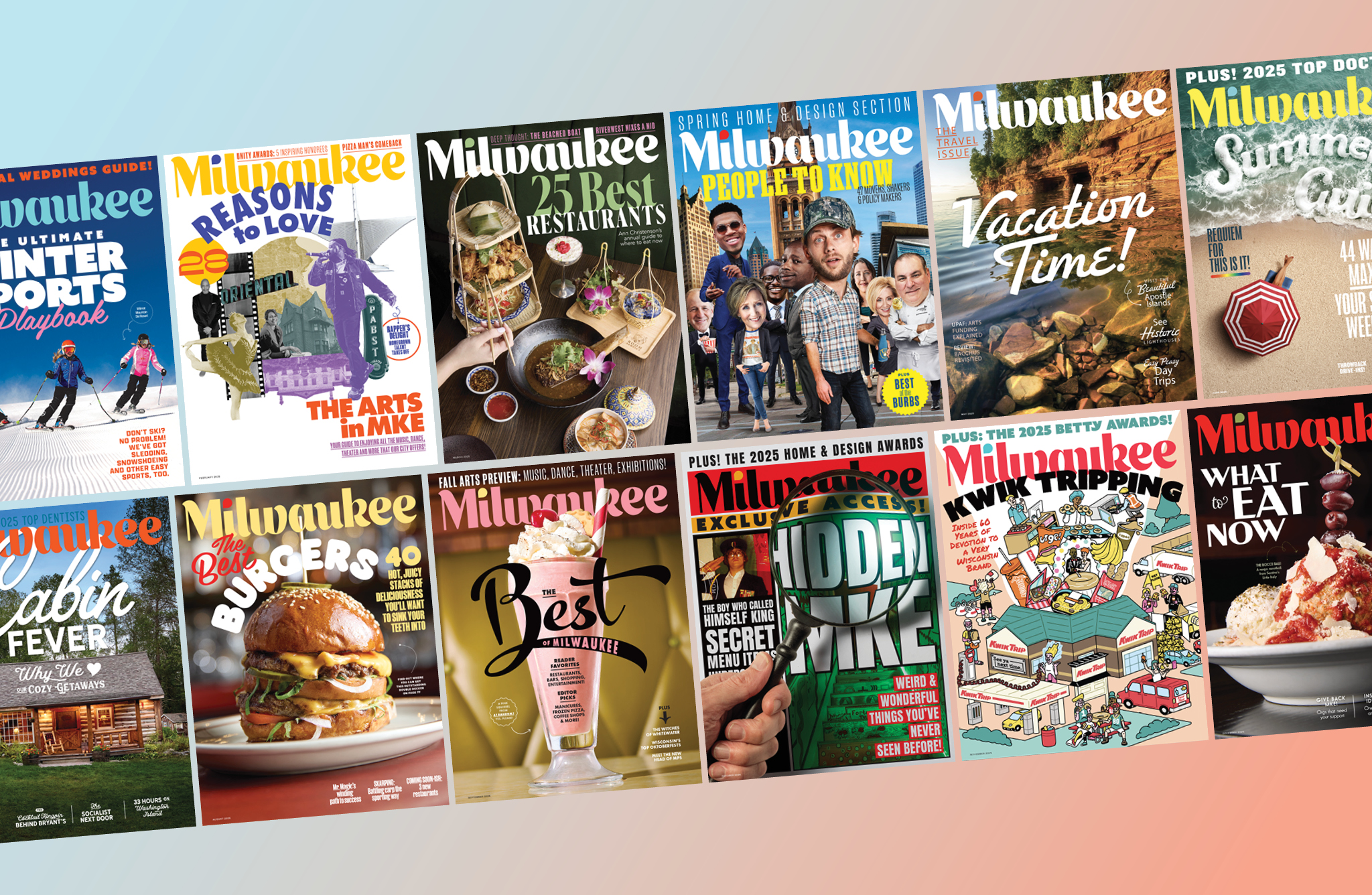 Milwaukee Magazine Won 14 State and National Awards