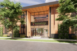 Rendering of the new Kinship Community Food Center