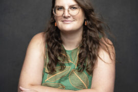 Meet the Wisconsin Host of Spooky Lake Month 1026-414-PPT-Geo-Rutherford_Author-Headshot_Kelly-Kendall-Studios-1_Square_High-Res-full